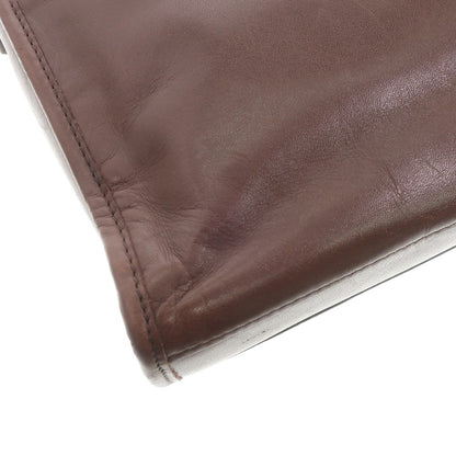 [Used] SOMES SADDLE Leather Shoulder Bag Brown [W29.5xH21.5xD5] [BRW] [S/S/A/W] [Condition Rank C] [Men&