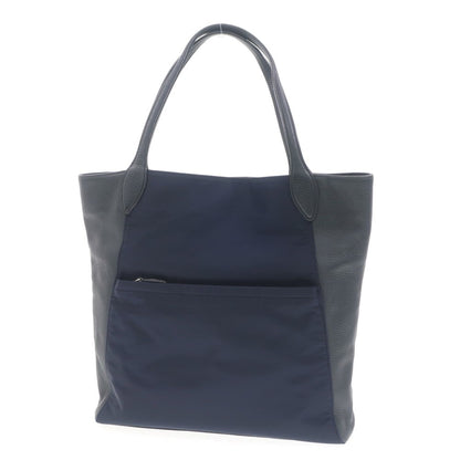 [Used] GALLERIANT Nylon Leather Tote Bag Navy [W41.5xH34.5xD8] [NVY] [S/S/A/W] [Condition Rank C] [Men&