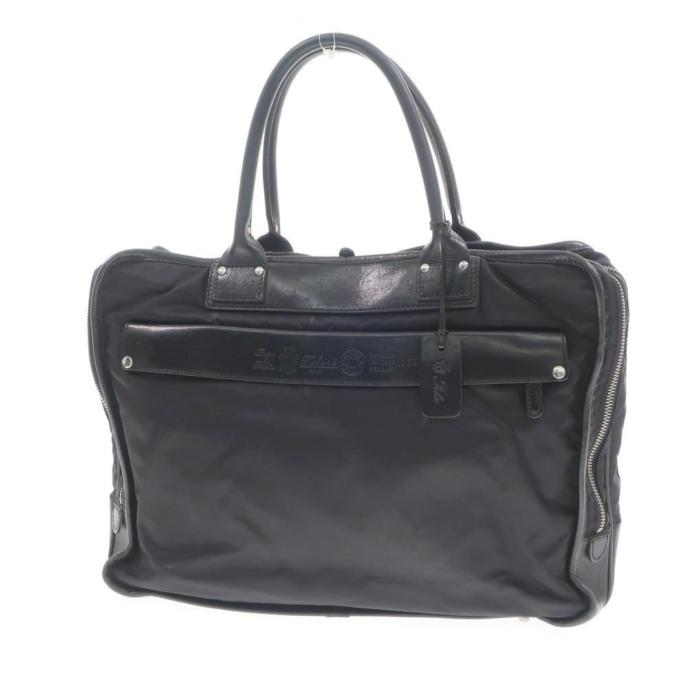 [Used] Felisi 1758 Nylon Leather Briefcase Black [W38.5xH29xD11.5] [BLK] [S/S/A/W] [Condition Rank D] [Men&