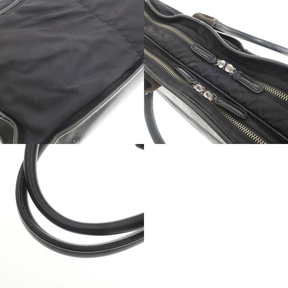 [Used] Felisi 1758 Nylon Leather Briefcase Black [W38.5xH29xD11.5] [BLK] [S/S/A/W] [Condition Rank D] [Men&