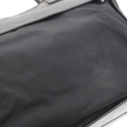 [Used] Felisi 1758 Nylon Leather Briefcase Black [W38.5xH29xD11.5] [BLK] [S/S/A/W] [Condition Rank D] [Men&