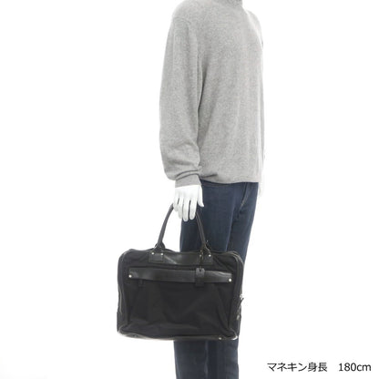 [Used] Felisi 1758 Nylon Leather Briefcase Black [W38.5xH29xD11.5] [BLK] [S/S/A/W] [Condition Rank D] [Men&
