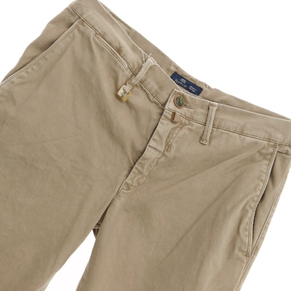 [Used] Barbati Cotton Chino Pants Dark Beige [Size 44] [BEI] [S/S] [Condition Rank C] [Men&