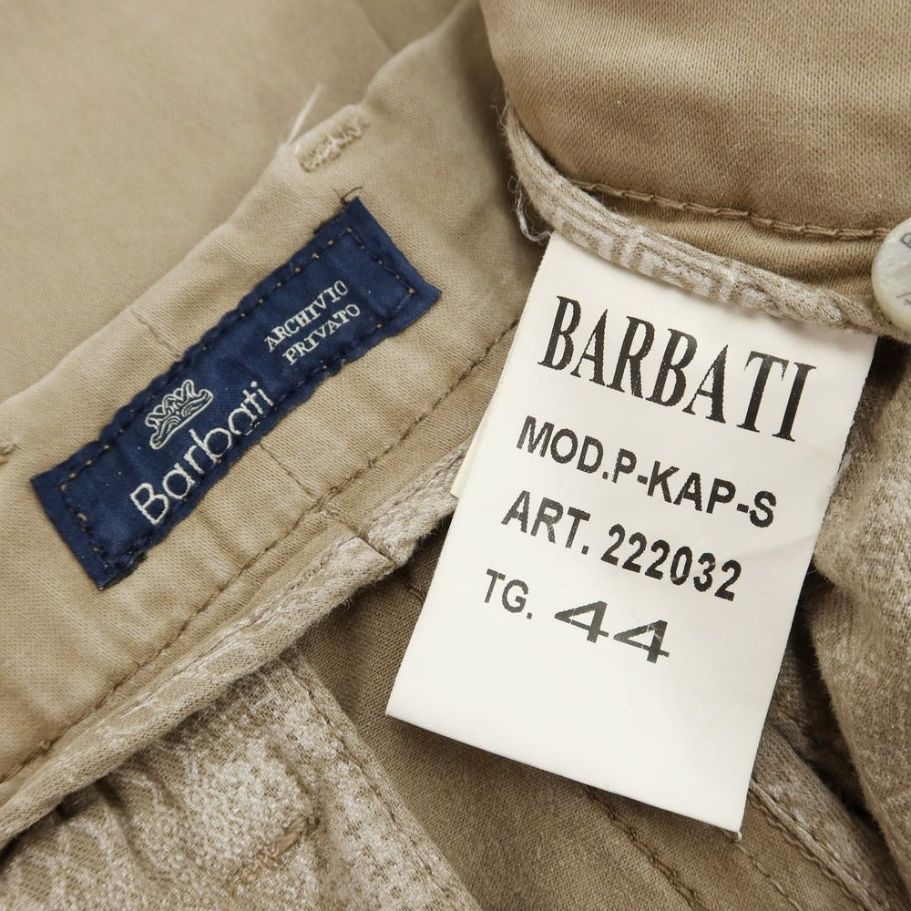 [Used] Barbati Cotton Chino Pants Dark Beige [Size 44] [BEI] [S/S] [Condition Rank C] [Men&