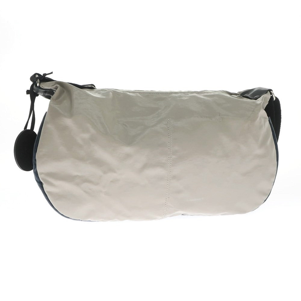 [Used] Jack Gomme nylon shoulder bag, sand beige x navy [W34xH23xD10.5] [BEI] [S/S/A/W] [Condition Rank B] ​​[Men&