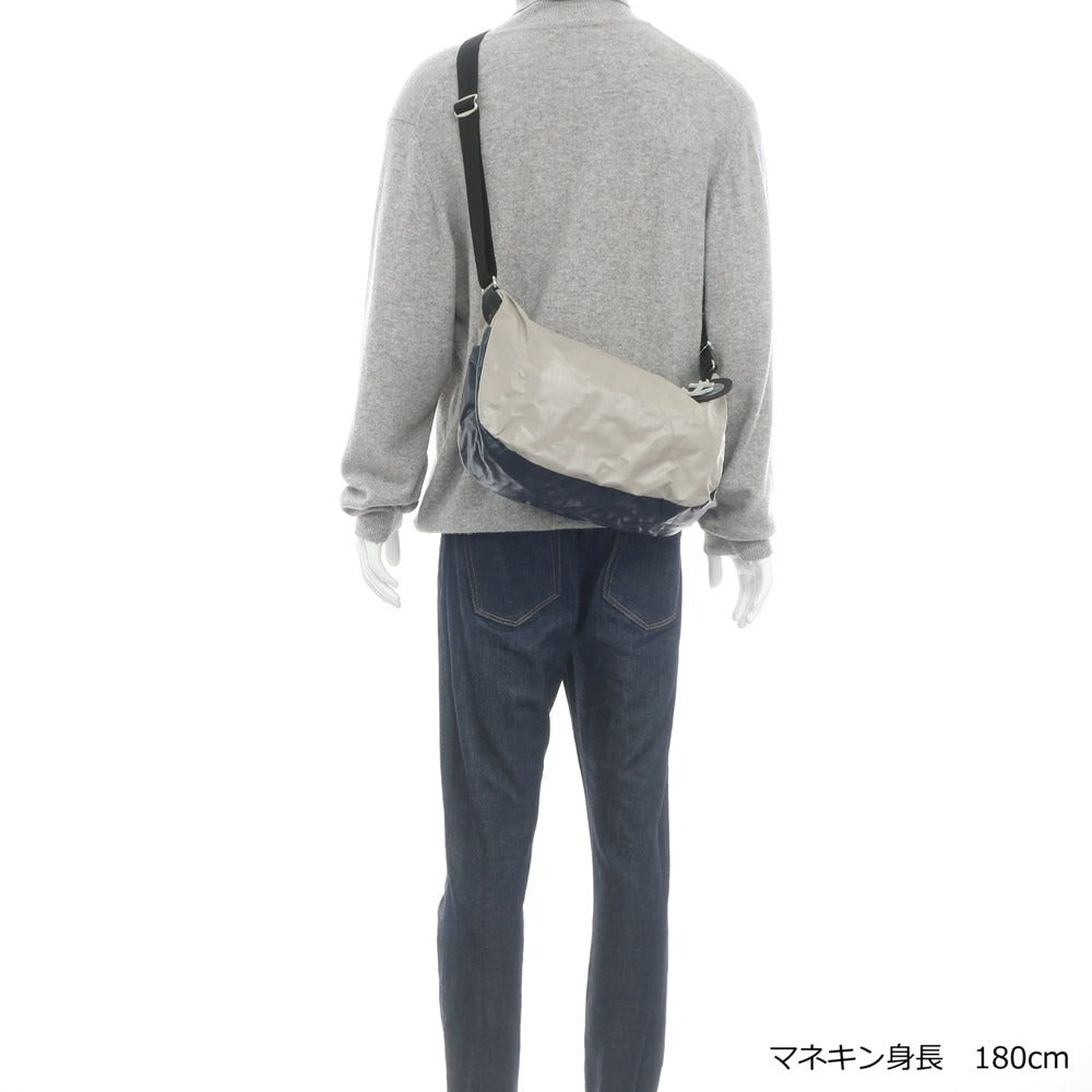 [Used] Jack Gomme nylon shoulder bag, sand beige x navy [W34xH23xD10.5] [BEI] [S/S/A/W] [Condition Rank B] ​​[Men&