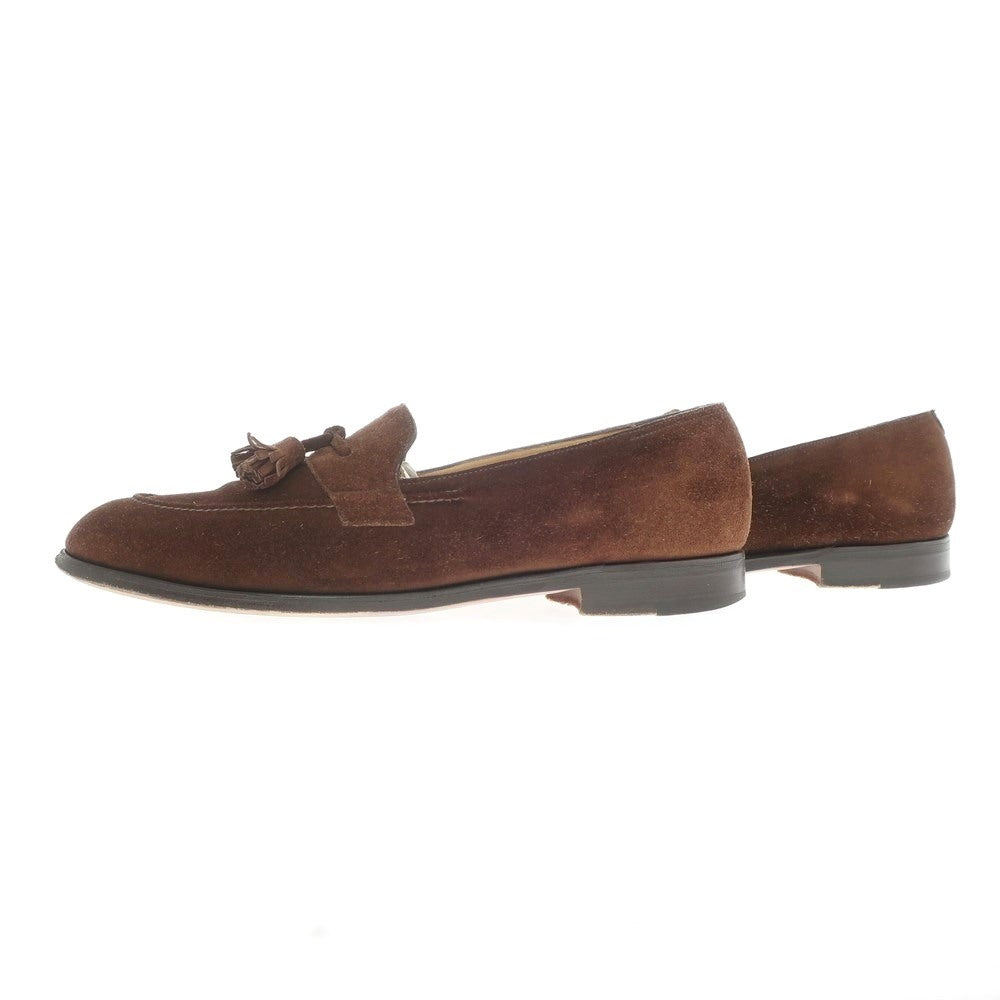 【中古】ジョンロブ John Lobb TRURO スエード タッセル ローファー ブラウン【サイズ7 1/2E】【BRW】【S/S/A/W】【状態ランクB】【メンズ】【769069】
[EPD]