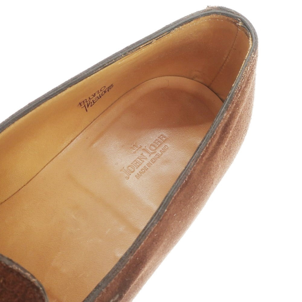 【中古】ジョンロブ John Lobb TRURO スエード タッセル ローファー ブラウン【サイズ7 1/2E】【BRW】【S/S/A/W】【状態ランクB】【メンズ】【769069】
[EPD]