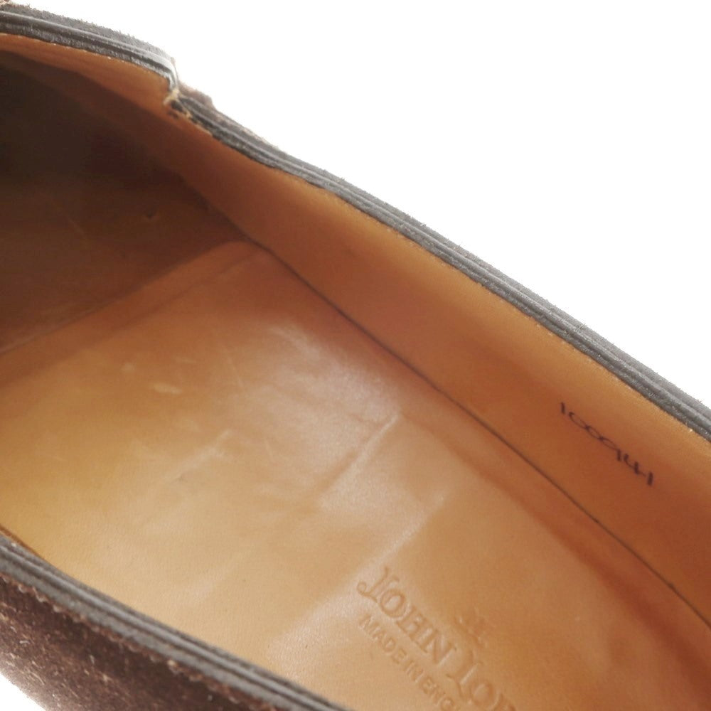 [Used] John Lobb TRURO Suede Tassel Loafers Brown [Size 7 1/2E] [BRW] [S/S/A/W] [Condition Rank B] ​​[Men&