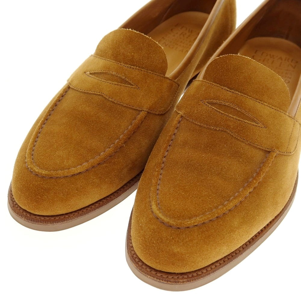 [Used] Edward Green VENTNOR Suede Coin Loafer Brown [Size 7 1/2 D] [BRW] [S/S/A/W] [Condition Rank B] ​​[Men&