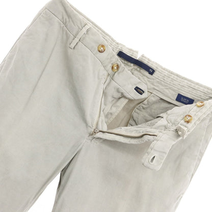 [Used] INCOTEX Cotton Casual Slacks Pants Light Gray [Size 46] [GRY] [S/S] [Condition Rank B] ​​[Men&