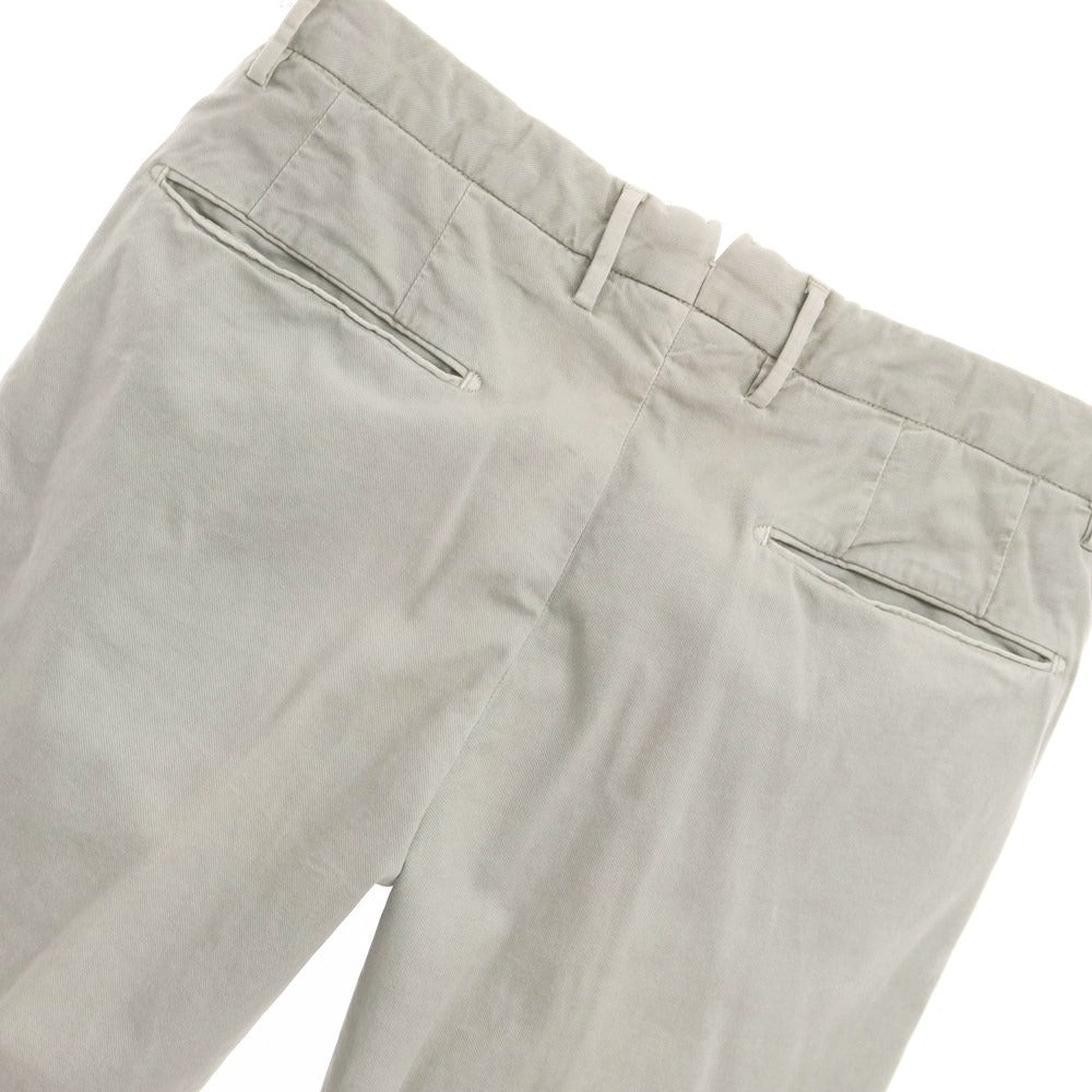 [Used] INCOTEX Cotton Casual Slacks Pants Light Gray [Size 46] [GRY] [S/S] [Condition Rank B] ​​[Men&