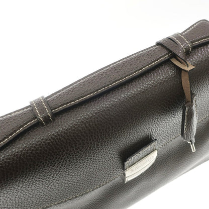 [Used] E.MARINELLA Leather Briefcase Clutch Bag Brown [W38.5xH14,26.5] [BRW] [S/S/A/W] [Condition Rank A] [Men&