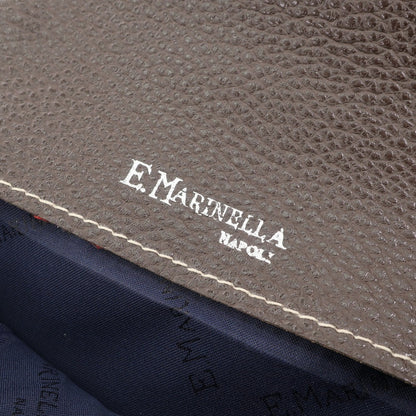 [Used] E.MARINELLA Leather Briefcase Clutch Bag Brown [W38.5xH14,26.5] [BRW] [S/S/A/W] [Condition Rank A] [Men&