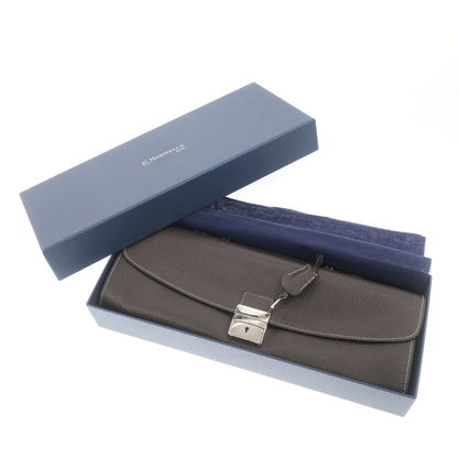 [Used] E.MARINELLA Leather Briefcase Clutch Bag Brown [W38.5xH14,26.5] [BRW] [S/S/A/W] [Condition Rank A] [Men&