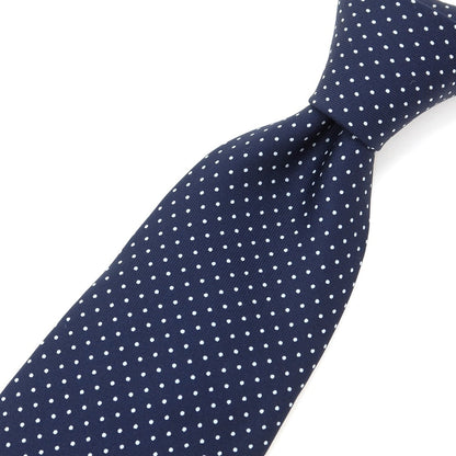 [Used] E.MARINELLA Dot Print Novepieghe Silk Tie Navy [NVY] [S/S/A/W] [Condition Rank B] ​​[Men&