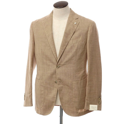 [New] LBM1911 Wool Linen Nylon Jacket Light Brown [Size 50] [BRW] [S/S] [Condition Rank N] [Men&