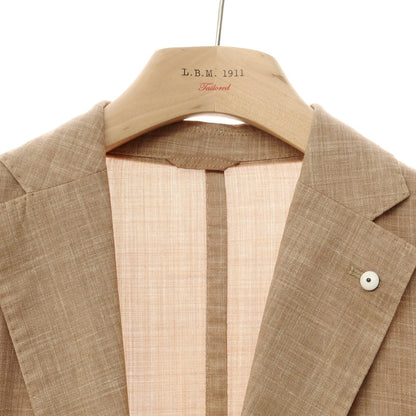 [New] LBM1911 Wool Linen Nylon Jacket Light Brown [Size 50] [BRW] [S/S] [Condition Rank N] [Men&