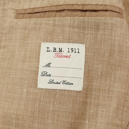 [New] LBM1911 Wool Linen Nylon Jacket Light Brown [Size 50] [BRW] [S/S] [Condition Rank N] [Men&