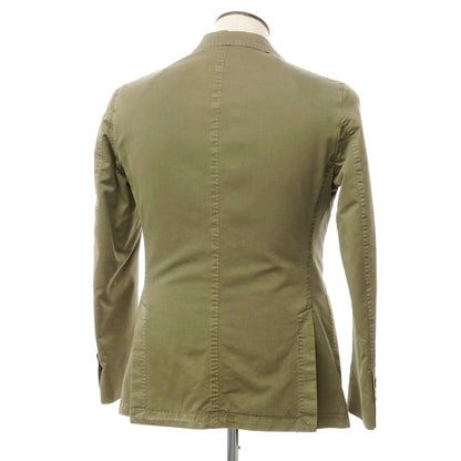 [New Outlet] LBM1911 Cotton Silk Jacket Olive [Size 48] [GRN] [S/S] [Condition Rank N-] [Men&