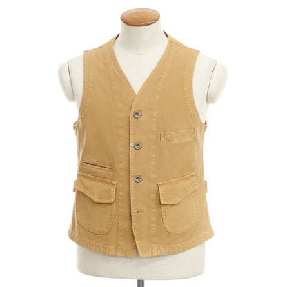 [New] LBM1911 Cotton Work Vest Orange Beige [Size 48] [BEI] [S/S] [Condition Rank N] [Men&