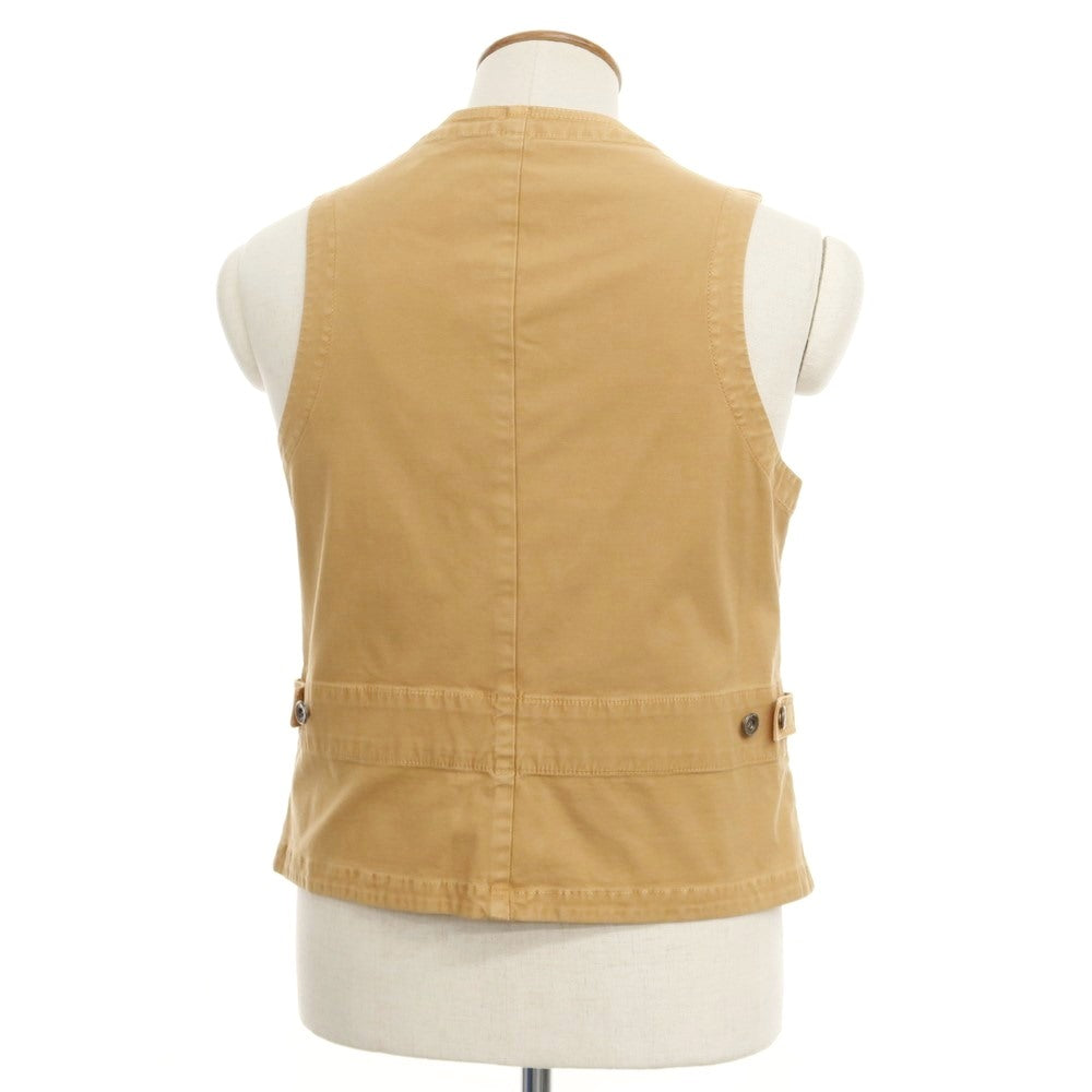 [New] LBM1911 Cotton Work Vest Orange Beige [Size 48] [BEI] [S/S] [Condition Rank N] [Men&