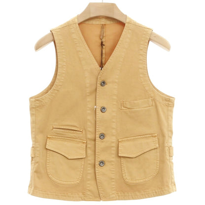 [New] LBM1911 Cotton Work Vest Orange Beige [Size 48] [BEI] [S/S] [Condition Rank N] [Men&