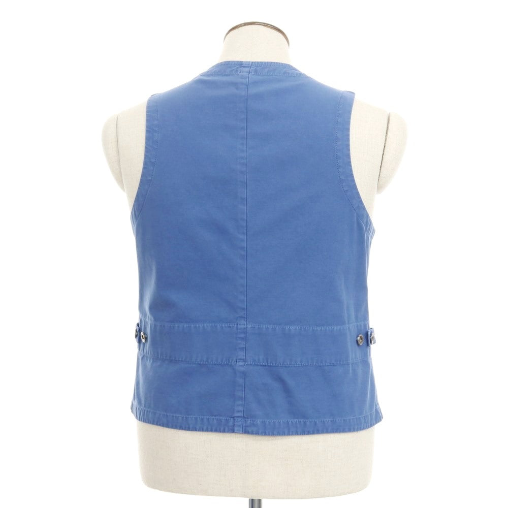 [New] LBM1911 Cotton Work Vest Blue [Size 50] [BLU] [S/S] [Condition Rank N] [Men&