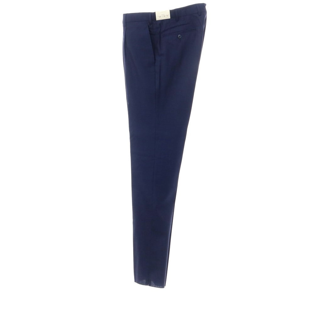 [New] Luigi Bianchi Mantova Loro Piana wool dress slacks pants navy [Size 52] [NVY] [S/S] [Condition Rank N] [Men&