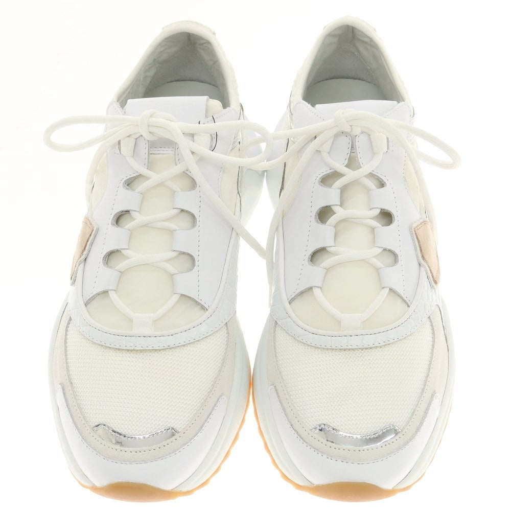 [New Outlet] Philippe Model PHILIPPE MODEL EZE WC5 Sneakers White x Silver [Size 40] [WHT] [S/S/A/W] [Condition Rank N-] [Men&