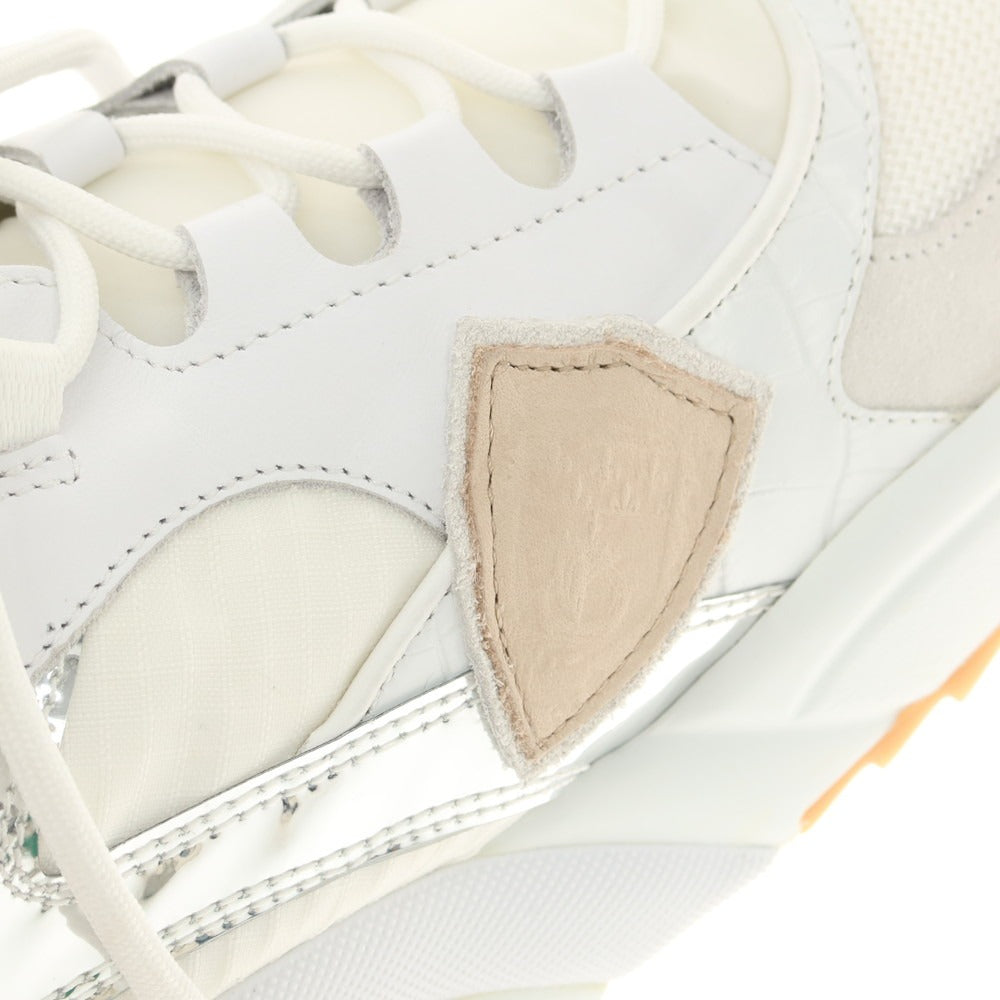 [New Outlet] Philippe Model PHILIPPE MODEL EZE WC5 Sneakers White x Silver [Size 40] [WHT] [S/S/A/W] [Condition Rank N-] [Men&