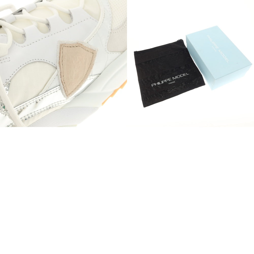 [New Outlet] Philippe Model PHILIPPE MODEL EZE WC5 Sneakers White x Silver [Size 43] [WHT] [S/S/A/W] [Condition Rank N-] [Men&