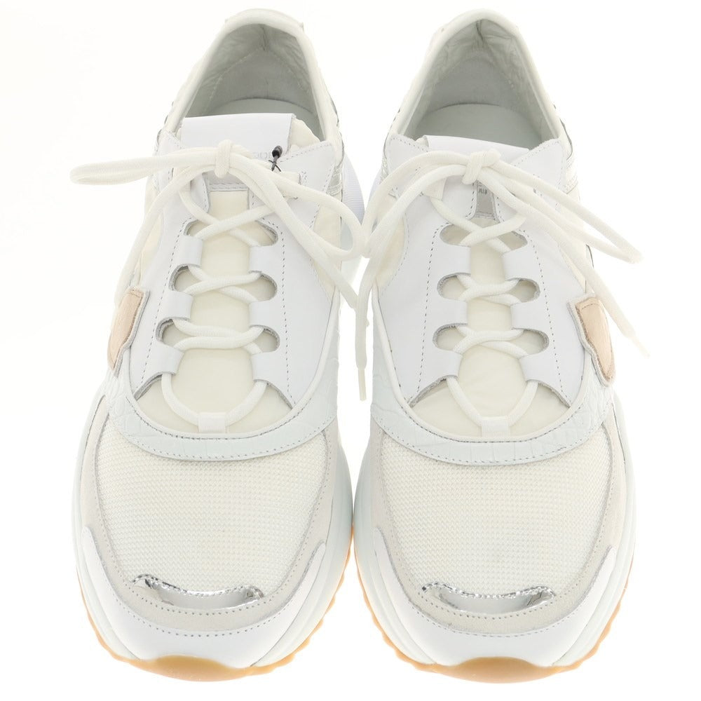 [New Outlet] Philippe Model PHILIPPE MODEL EZE WC5 Sneakers White x Silver [Size 43] [WHT] [S/S/A/W] [Condition Rank N-] [Men&