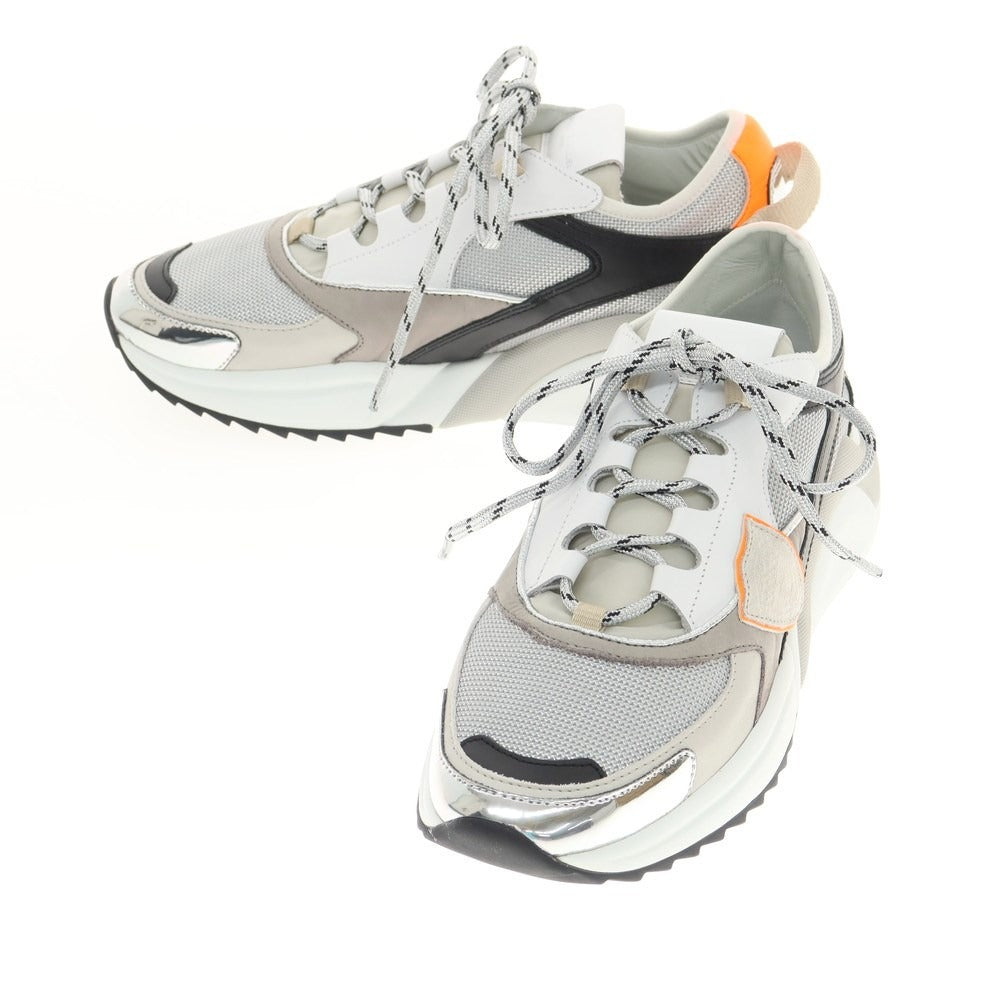 [New Outlet] Philippe Model PHILIPPE MODEL EZE MF2 Sneakers Grey x White [Size 43] [GRY] [S/S/A/W] [Condition Rank N-] [Men&