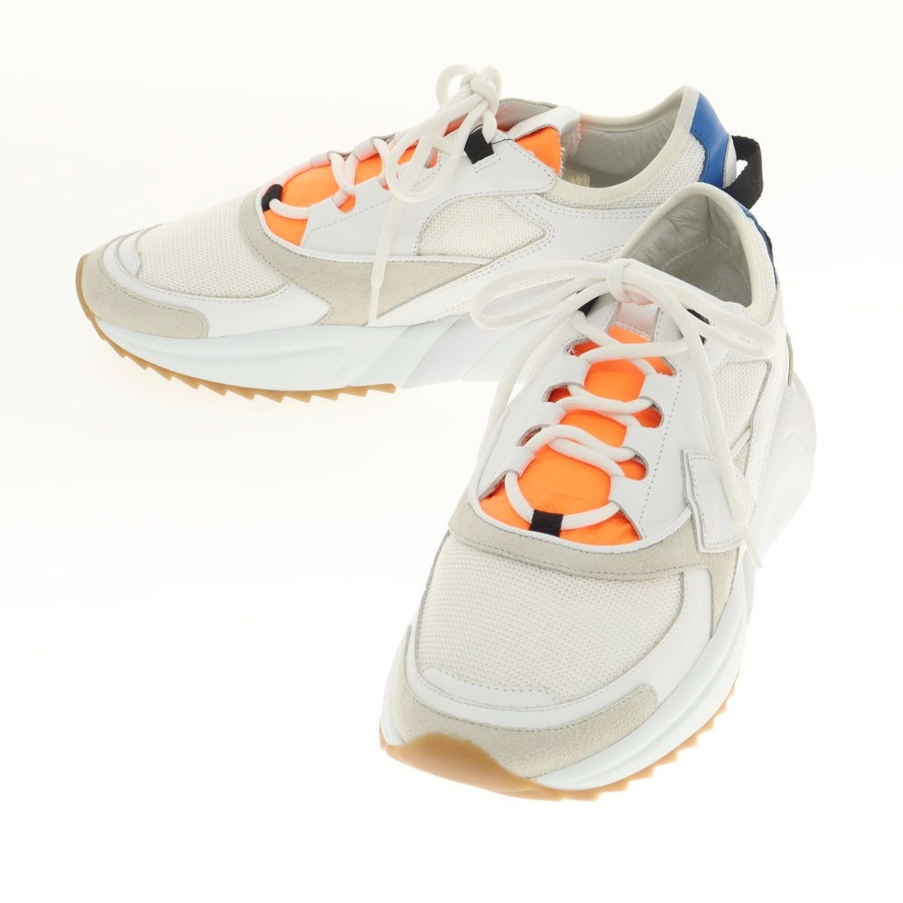 [New Outlet] Philippe Model PHILIPPE MODEL EZE WP1 Sneakers White x Orange [Size 41] [WHT] [S/S/A/W] [Condition Rank N-] [Men&