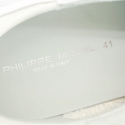 [New Outlet] Philippe Model PHILIPPE MODEL EZE WP1 Sneakers White x Orange [Size 41] [WHT] [S/S/A/W] [Condition Rank N-] [Men&