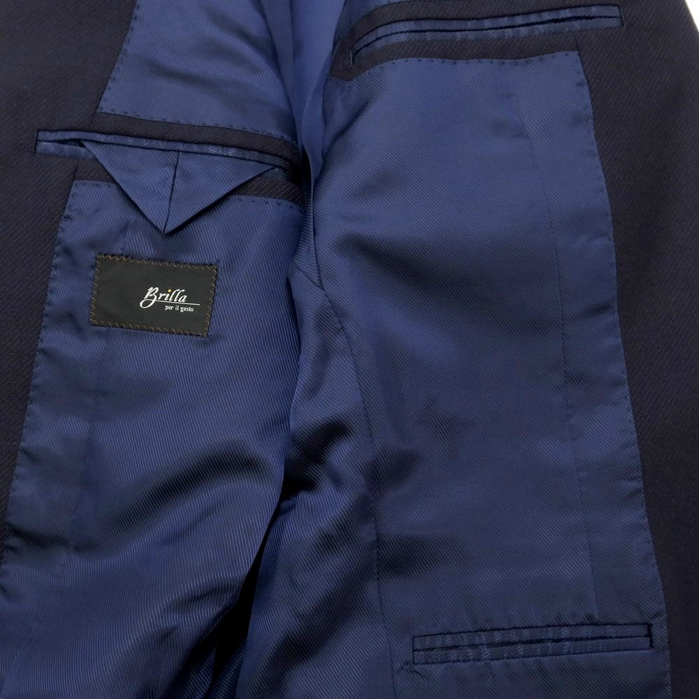 [Used] Brilla per il gusto twill wool 3-button suit, navy [size 44] [NVY] [A/W] [Condition rank B] ​​[Men&