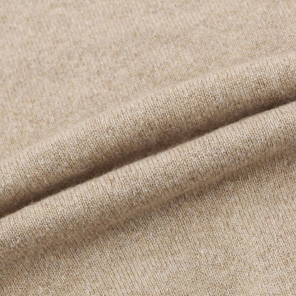 [Used] FEDELI Cashmere V-neck pullover knit beige [Size 50] [BEI] [A/W] [Condition rank B] ​​[Men&