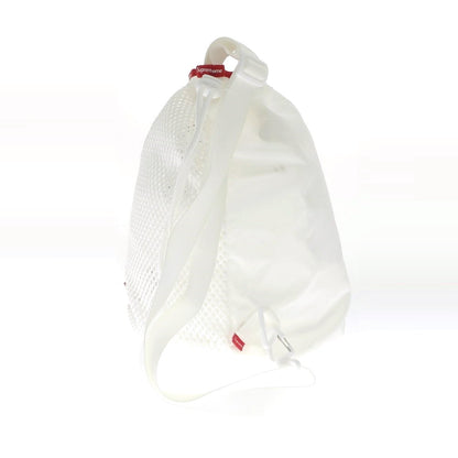 【中古】【未使用】シュプリーム Supreme 2023年春夏 Mesh Small Backpack CORDURA メッシュ バックパック リュック ホワイトxレッド【W33xH32.5xD22】【WHT】【S/S/A/W】【状態ランクS】【メンズ】【768968】