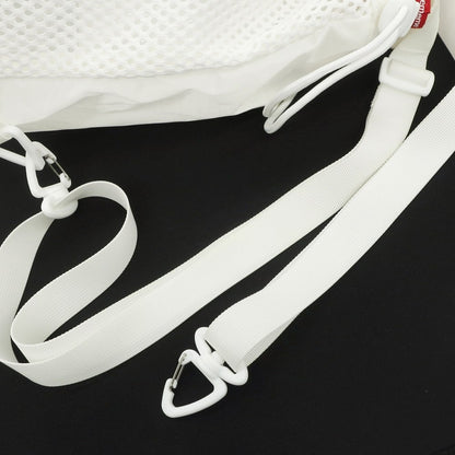 【中古】【未使用】シュプリーム Supreme 2023年春夏 Mesh Small Backpack CORDURA メッシュ バックパック リュック ホワイトxレッド【W33xH32.5xD22】【WHT】【S/S/A/W】【状態ランクS】【メンズ】【768968】