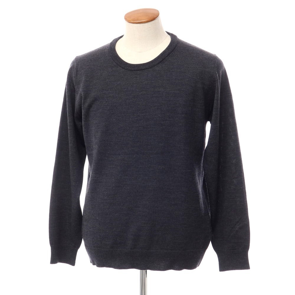 【中古】ジム gim ウール クルーネック プルオーバーニット グレー【サイズL】【GRY】【A/W】【状態ランクA】【メンズ】【768991】
