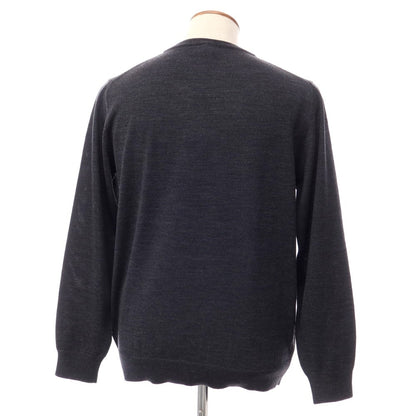 [Used] GIM Wool Crew Neck Pullover Knit Gray [Size L] [GRY] [A/W] [Condition Rank A] [Men&