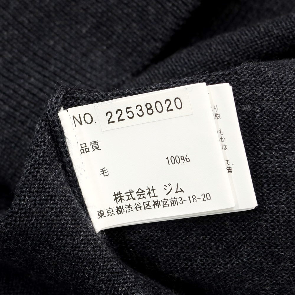 [Used] GIM Wool Crew Neck Pullover Knit Gray [Size L] [GRY] [A/W] [Condition Rank A] [Men&
