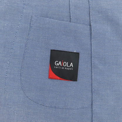 [Used] GAiOLA Cotton Polyester 3B Casual Jacket Blue [Size 52] [BLU] [S/S] [Condition Rank B] ​​[Men&