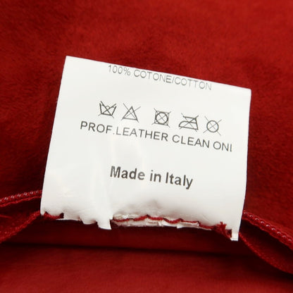 [Used] TAGLIATORE suede leather single rider jacket red [size 48] [RED] [A/W] [Condition rank C] [Men&