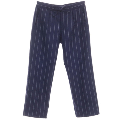 [Used] GBS Trousers Stretch Wool Easy Slacks Pants Navy x White [Size 48] [NVY] [A/W] [Condition Rank B] ​​[Men&