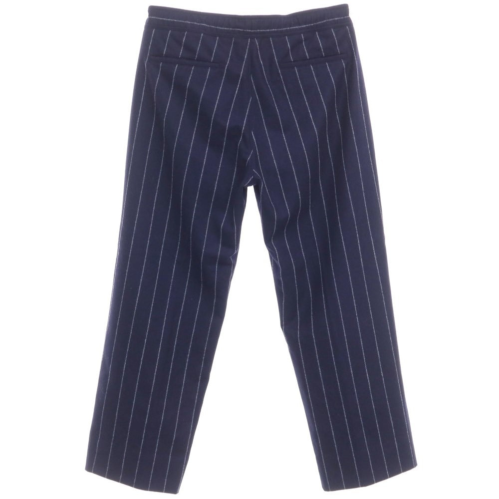 [Used] GBS Trousers Stretch Wool Easy Slacks Pants Navy x White [Size 48] [NVY] [A/W] [Condition Rank B] ​​[Men&