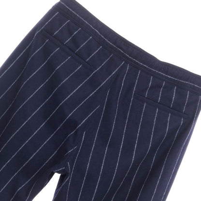 [Used] GBS Trousers Stretch Wool Easy Slacks Pants Navy x White [Size 48] [NVY] [A/W] [Condition Rank B] ​​[Men&