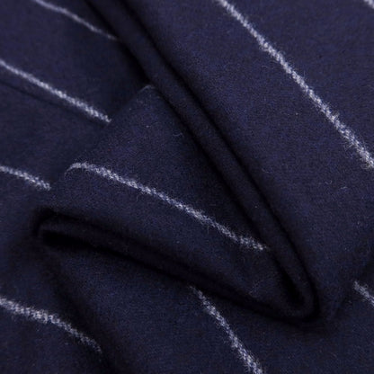[Used] GBS Trousers Stretch Wool Easy Slacks Pants Navy x White [Size 48] [NVY] [A/W] [Condition Rank B] ​​[Men&