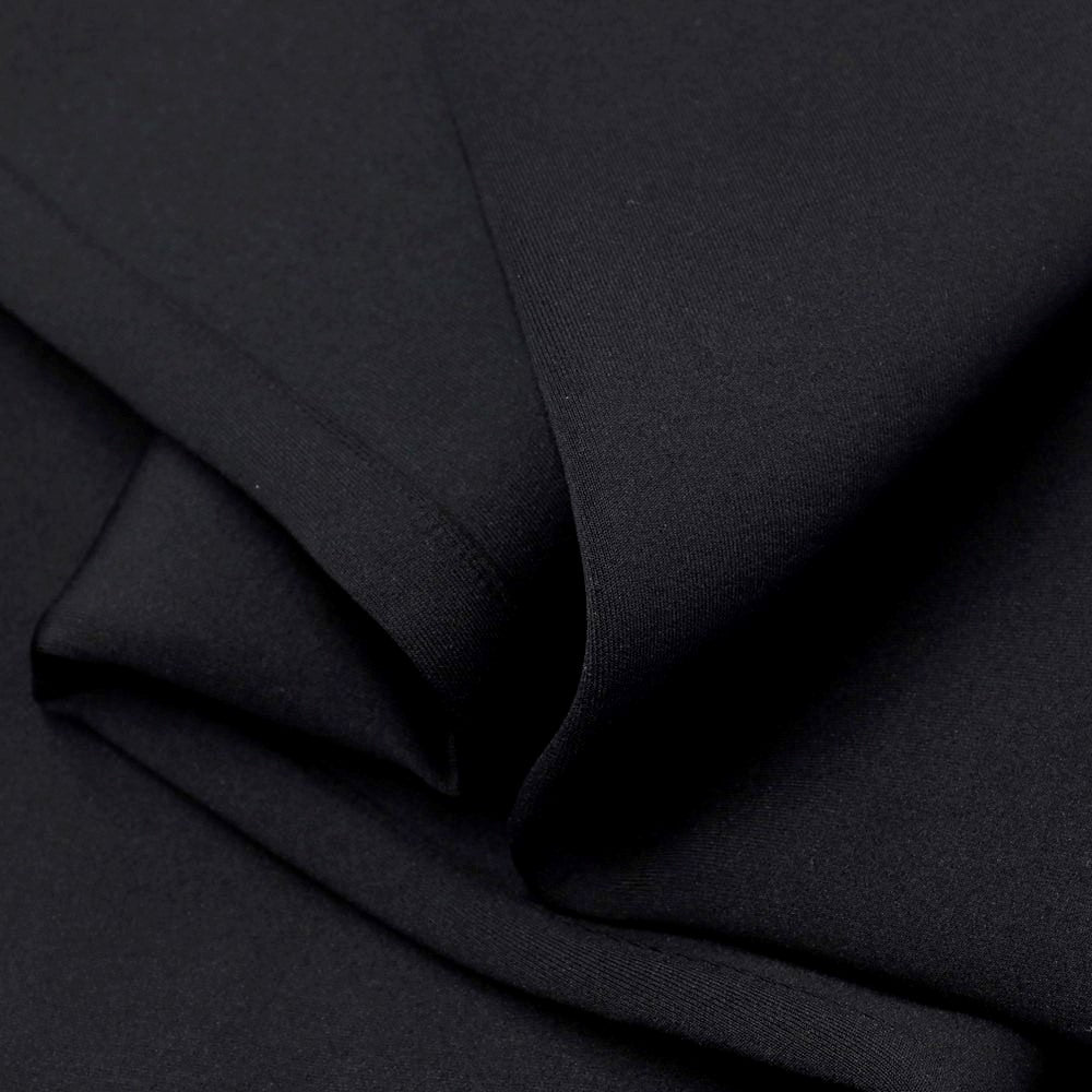 [Used] HIP by SOLIDO polyester jersey easy pants, black [Size 1] [BLK] [S/S] [Condition Rank A] [Men&